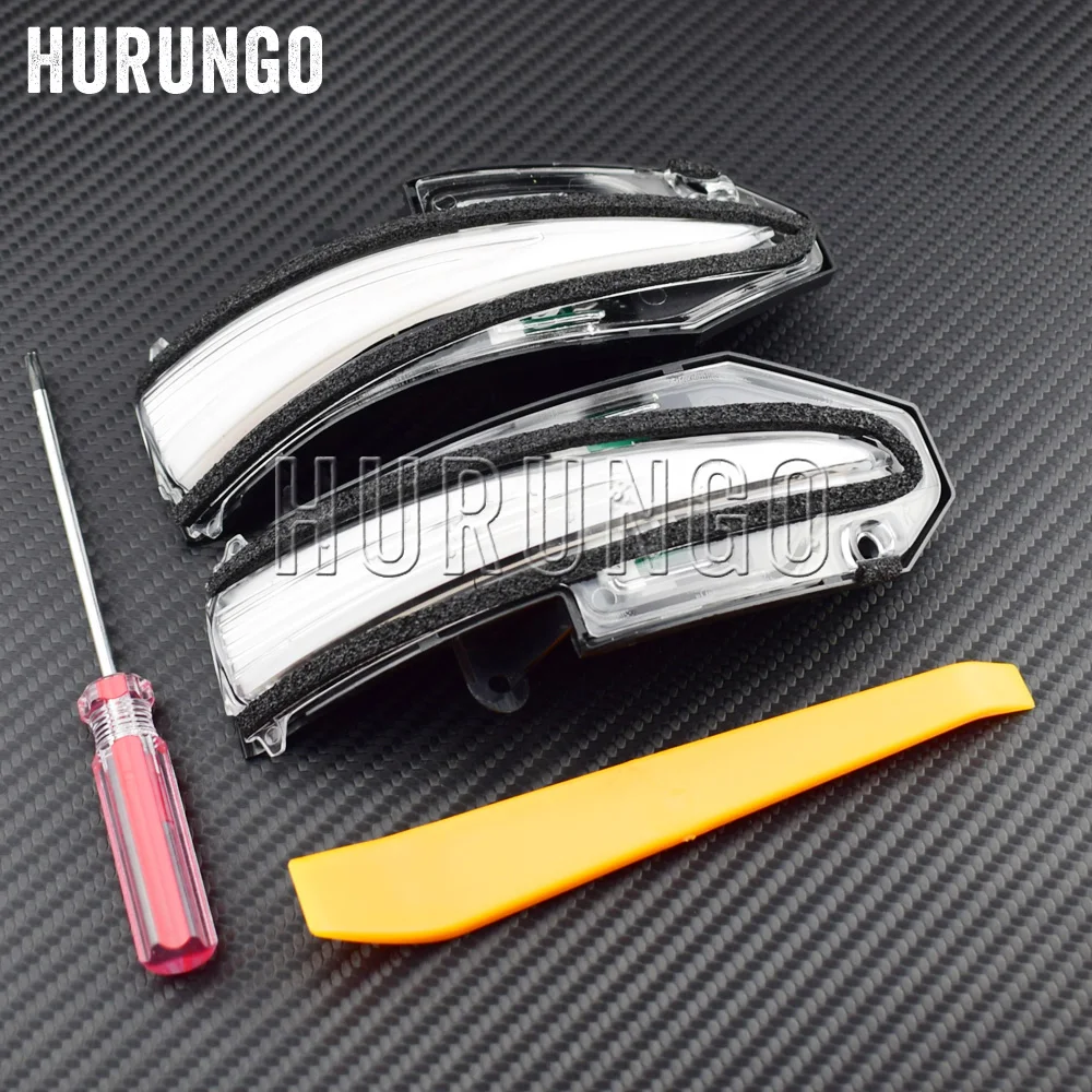 

LED Dynamic Turn Signal Light Flowing Water Blinker Flashing Light For Toyota RAV4 MK4 Highlander Kluger Noah R80 4Runner MK5