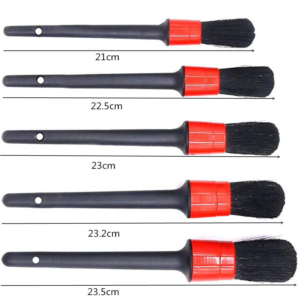 5 штук мягкие подробно кисть для уборки машины с подробным описанием набор