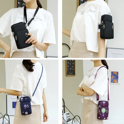 

Ladies wallets Handbags Mini mobile phone bags Simple small messenger bags Casual ladies flip shoulder bags Sports arm wallets