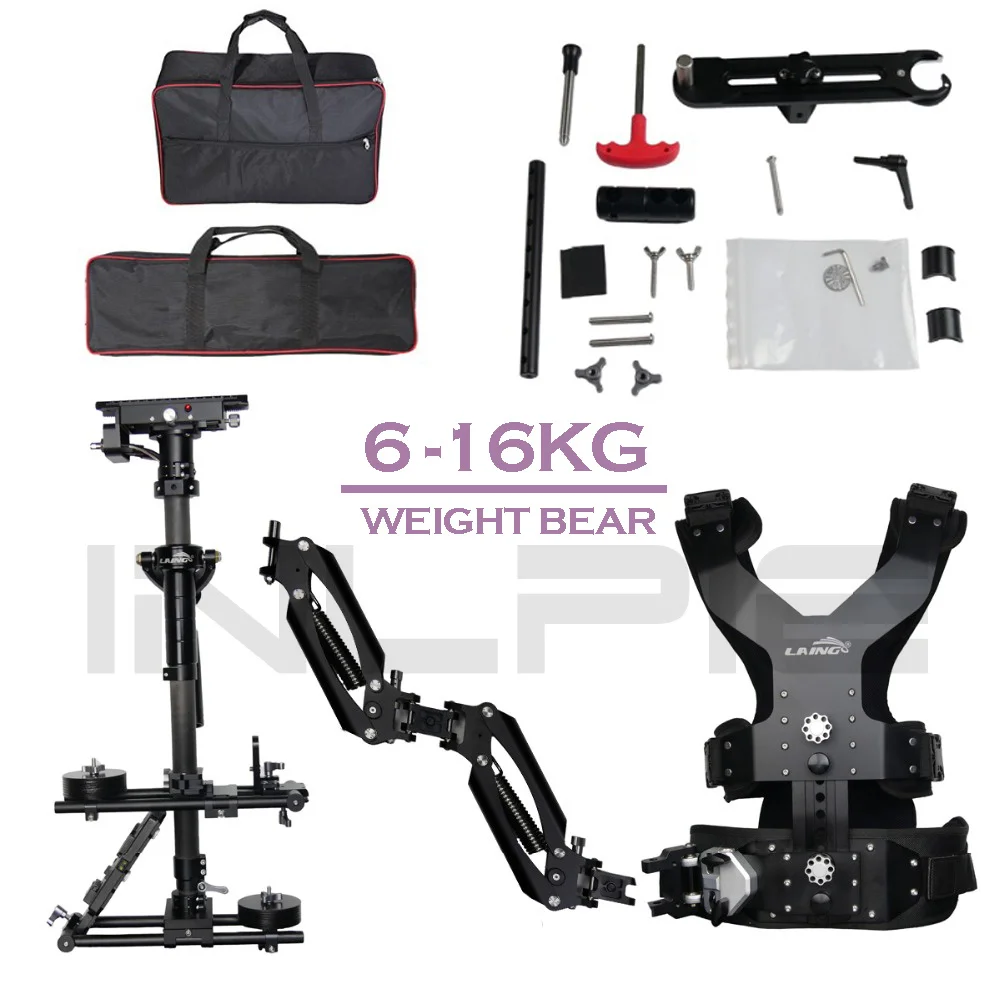 LAING M30P X Профессиональная камера Steadicam Стабилизатор Комплект для Nikon Canon DSLR камеры s фильм ТВ видео фильм жилет+ стабилизатор+ рука