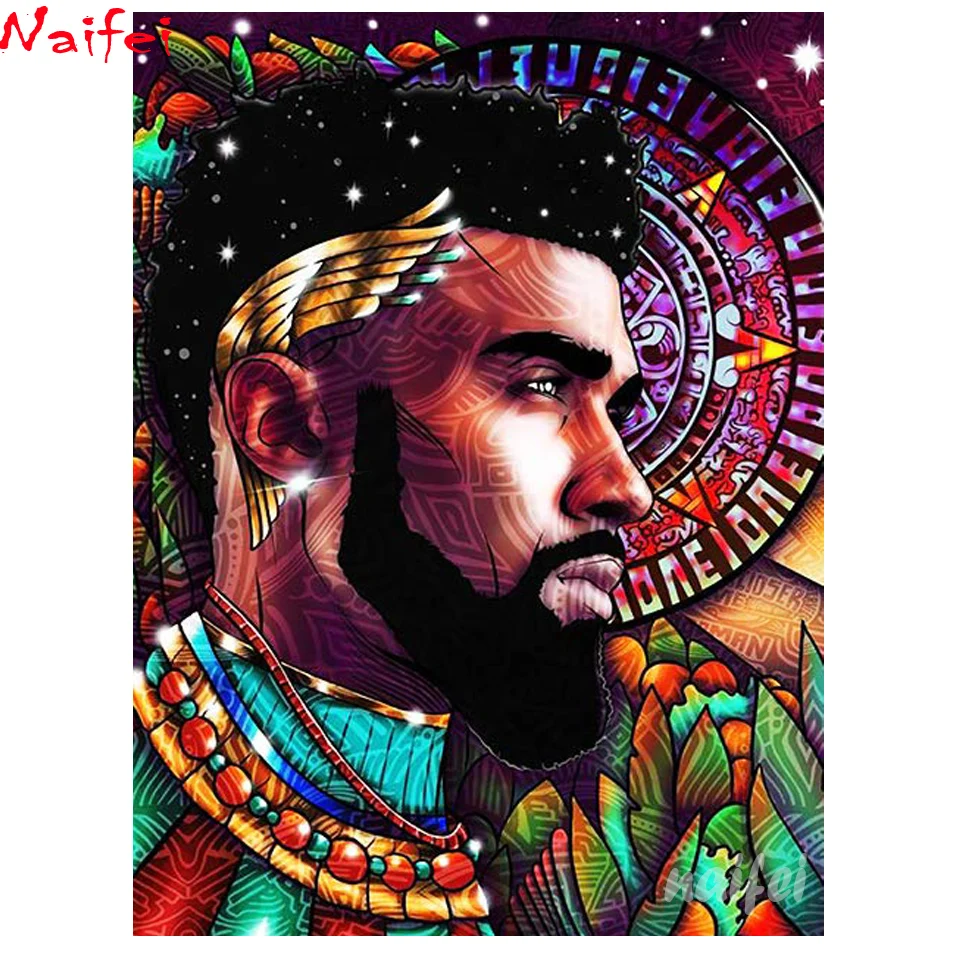 Алмазная живопись 5D для экзотических мужчин наборы с цифрами взрослых алмазная