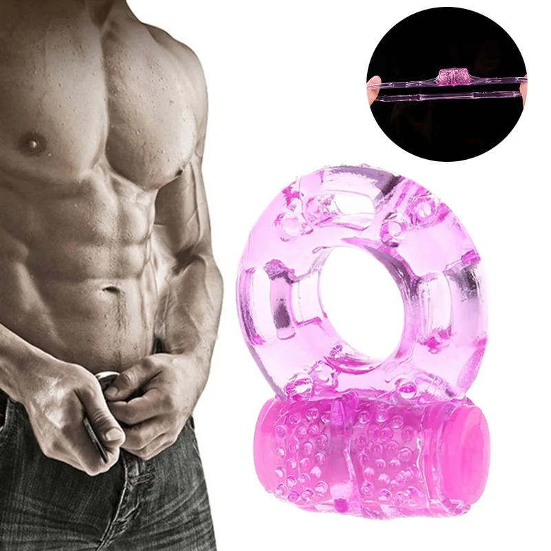 Кольцо вибратор на пенис кольцо для полового члена пениса секс игрушки Задержка