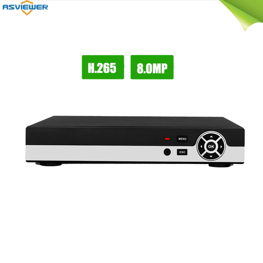 H.265 5 в 1 CCTV DVR 8CH AHD 4K 8MP 5MP гибридный видеорегистратор для TVI CVI аналоговых IP камер