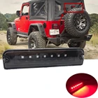 Аксессуары для Jeep TJ, красный задний светодиодный тормозной светильник для Jeep Wrangler TJ 1997-2006