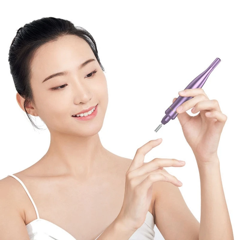 

Portable Electric Nail Drill,Nail Drill Kit Manicure Pedicure Polishing Tools with 6Pcs Nail Drill Bits