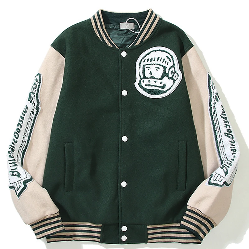 Astronaut Loose Sport Baseball Uniform Boyfriend Style Streetwear New