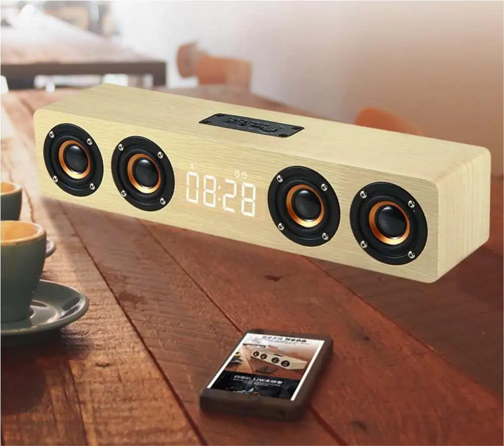 Беспроводная Bluetooth колонка сабвуфер плеер TF для ТВ ПК домашнего кинотеатра с
