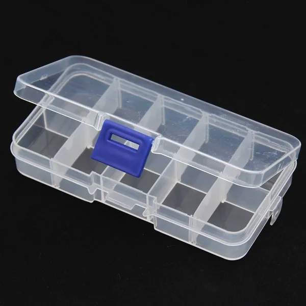 Новый Идеальный футляр для хранения драгоценных камней 10 ячеек | Дом и сад