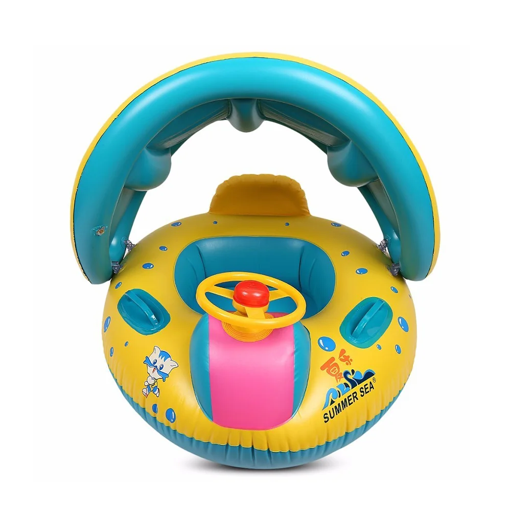 2020 безопасное Надувное детское кольцо для бассейна из ПВХ детский Плавающий