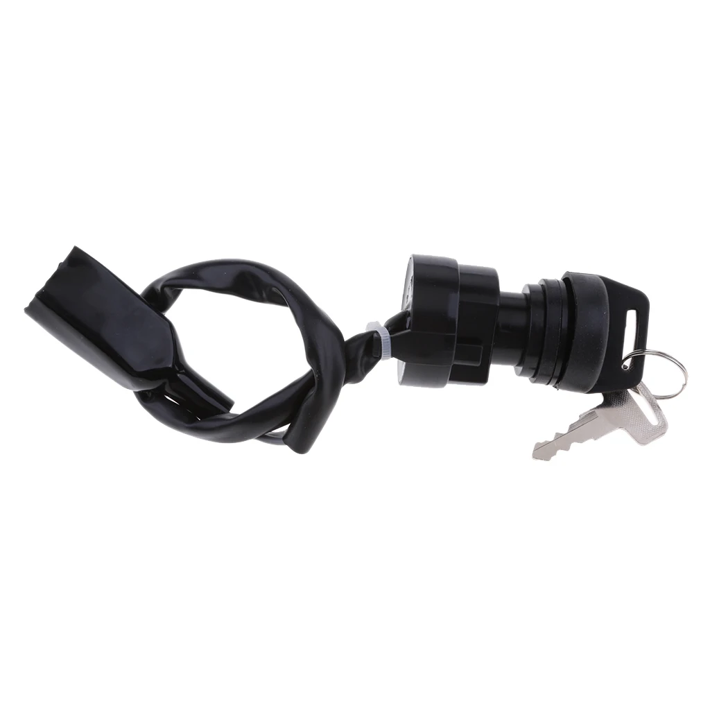 

1 Piece Black High Quality Ignition Key Switch For Kawasaki KVF650/700 KFX700 KD1267