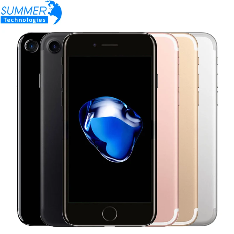

Original Used Iphone 7Plus A10 Processor 3G Memory, Rear Dual Camera 12MP 6 Colors Optional 3D Fingerprint Unlock Smart-Phone