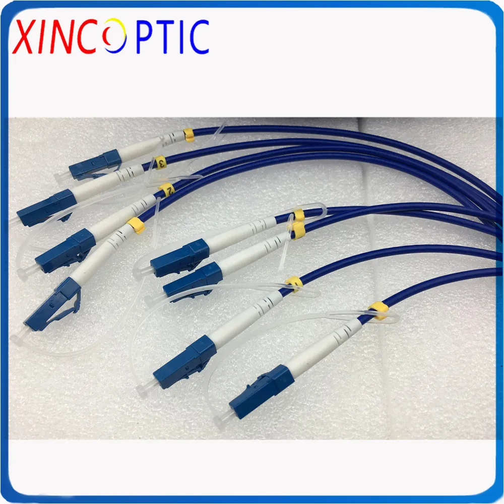 4-ядерный бронированный патч-корд 7 м однорежимный SM пвх Jacke SC LC FC ST 4-волоконный