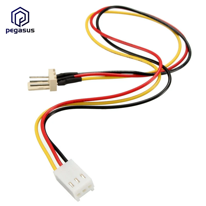 30CM PC Computer Internal Built-in Fan 3Pin Power Extension Cable |