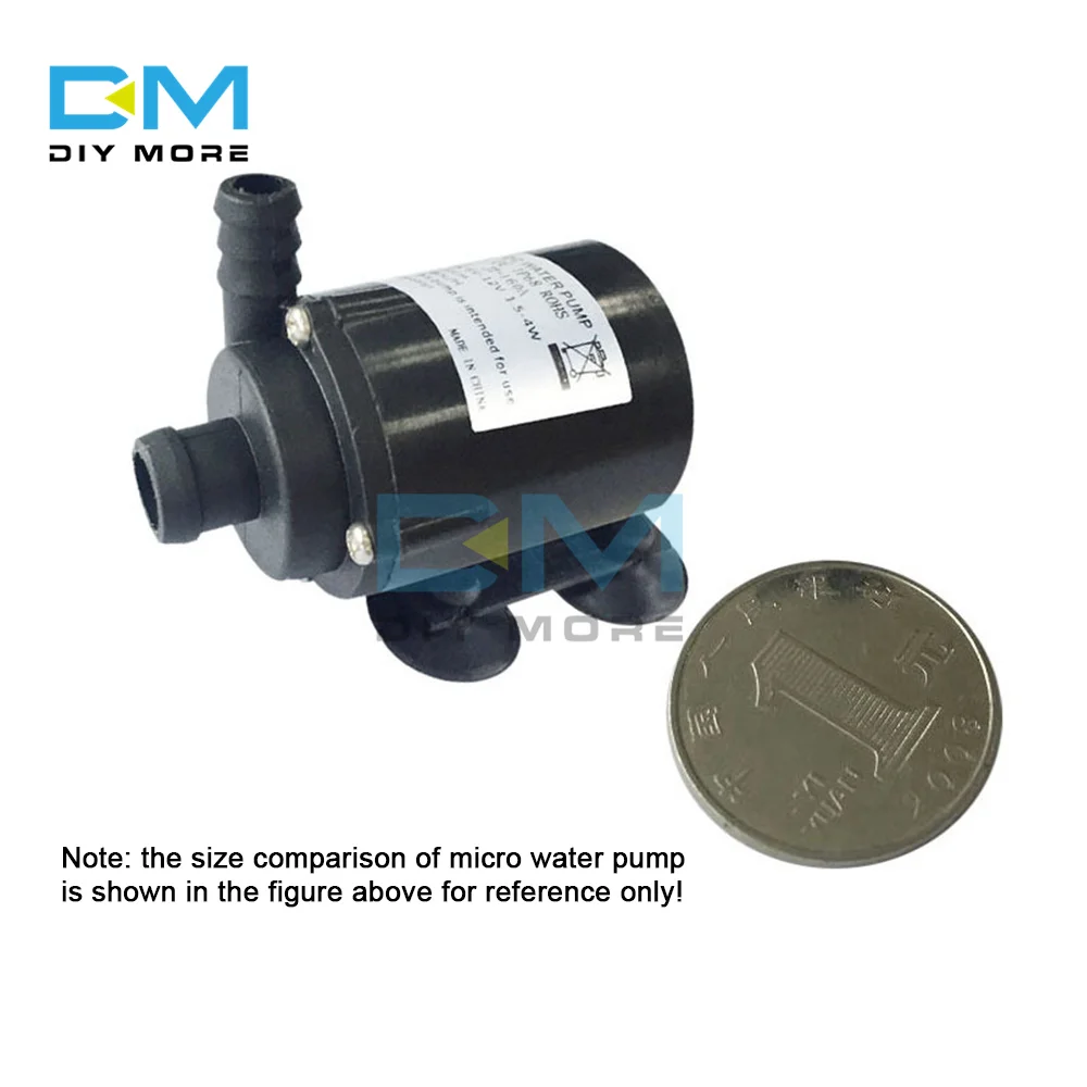 JT-160A DC 6-12V 240L/H микро аквариум погружной мини Электрический водяной насос для