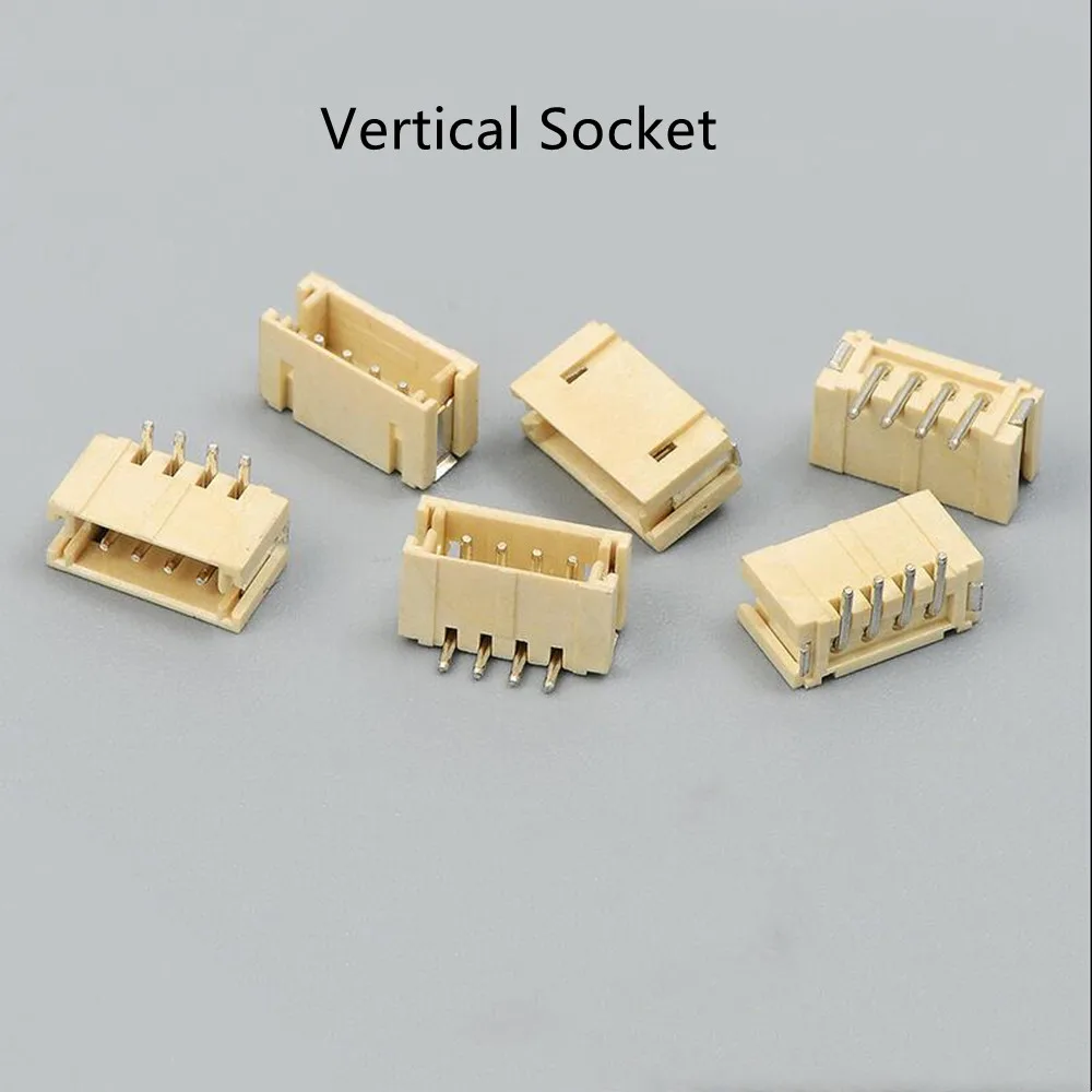 ZH1.5 1 5 мм разъем SMD гнездовой вертикальный/горизонтальный 2P 3P 4P 5P 6P 7P 8P 10PIN |