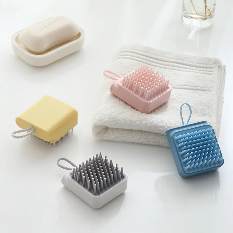 

Pet Bath Brush Rubber Comb Hair Removal Brush Pet Dog Cat Grooming Cleaning Brush Massage Pet Hair Care Tool