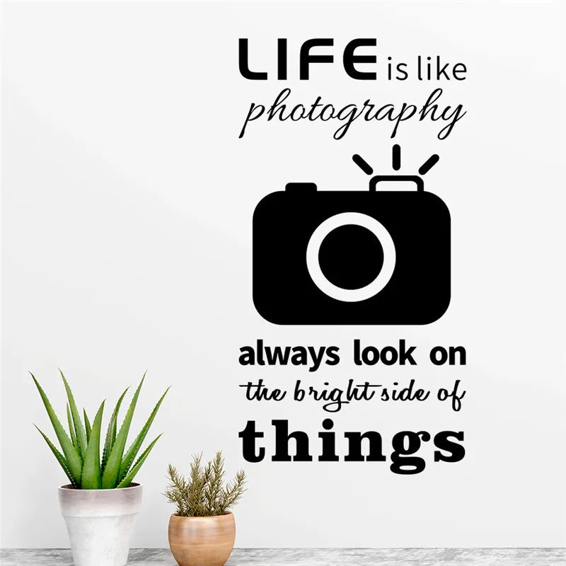 Life is like фотография настенные наклейки гостиная Девушка Спальня | Дом и сад