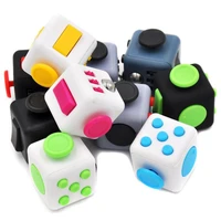 fingertip cube squeeze stress reliever gifts cube relieves anxiety and toy for adults children cube desk spin toys