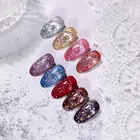 Новый лак для ногтей неоновый цветной гель для наращивания ногтей Популярный Блестящий светоотражающий клей для фототерапии