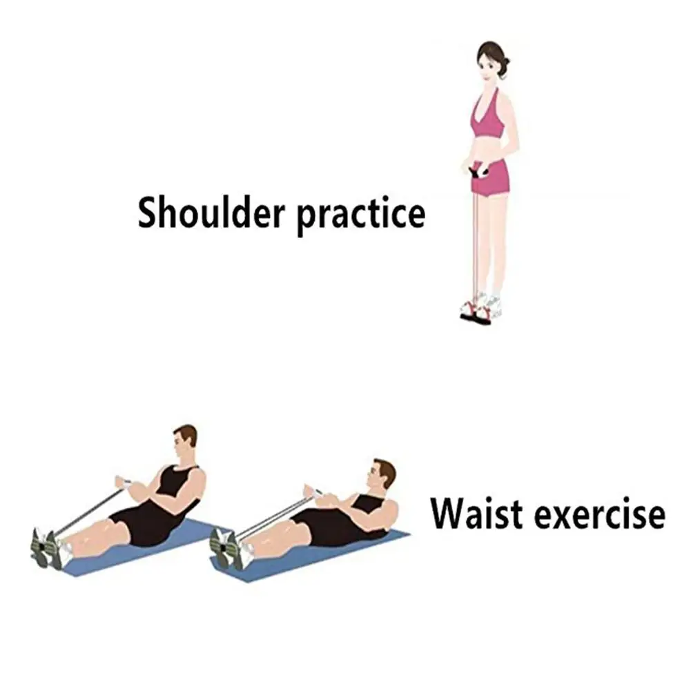 Триммер для живота тренажер брюшного пресса ног и рук эластичный сидячий