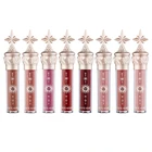 Жидкая губная помада нежного дизайна, стойкая водостойкая губная помада с высоким пигментом