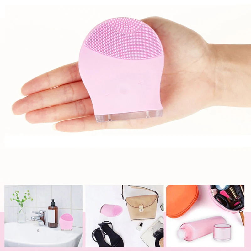 Электрическая силиконовая глубокая Очищающая щетка для лица инструмент