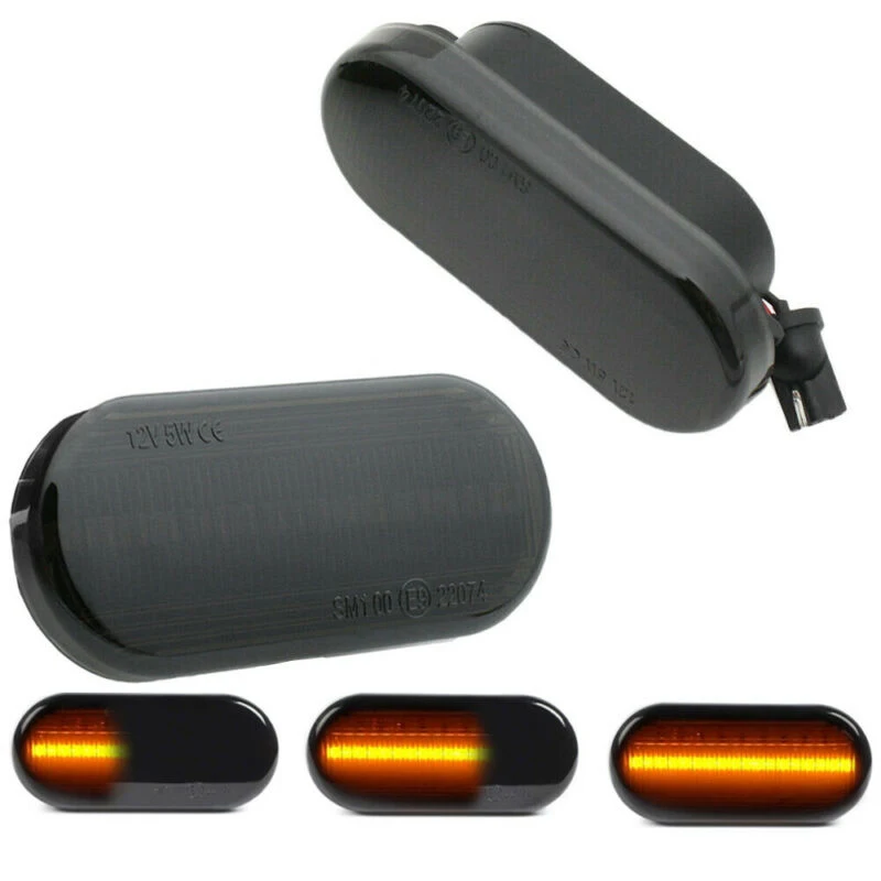 

162LM Side Marker Light Fender Turn Signal Car Accessories 1 Pair Amber