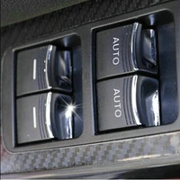 sbtmy car styling abs 7pcsset car window lift buttons decorate sequins for honda acura rdx car accessories