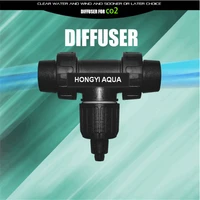 hongyi super co2 diffuser atomizer 4 in 1 external aquarium check valve bubble counter replace ceramic