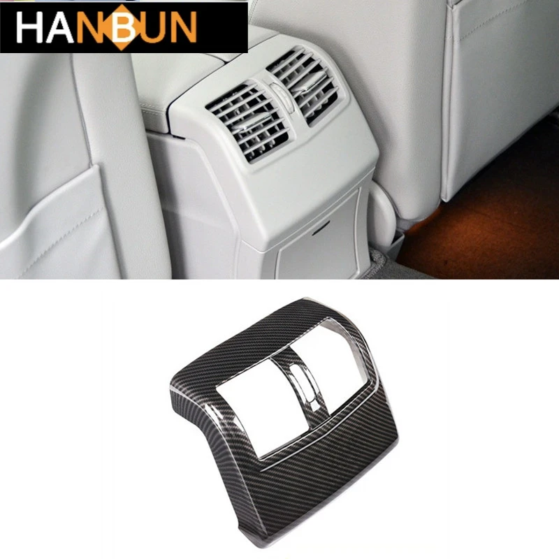 

Car Styling Rear Air Conditioning Vent Decorative Frame For Mercedes Benz E Class W212 2012-2015 Interior Outlet Trim Sticker