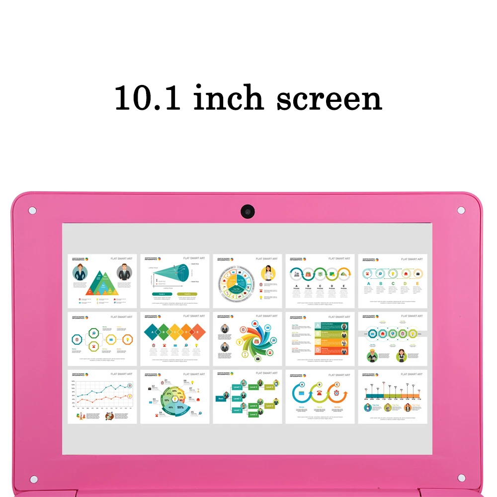 EU/US Plug Portable for Windows 10 10.1inch Netbook Support TF card with Intel Quad Core Processor/ 4GB+64GB/ Wi-Fi/ BT