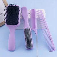 barber professional hair brush massage comb anti static detangling brush hair scalp massage comb air cushion hair styling tools