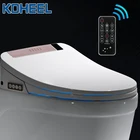 Умная накладка на сиденье унитаза KOHEEL, электронная накладка на сиденье с подогревом сиденья для унитаза, умная Светодиодная светильник, сиденье для унитаза