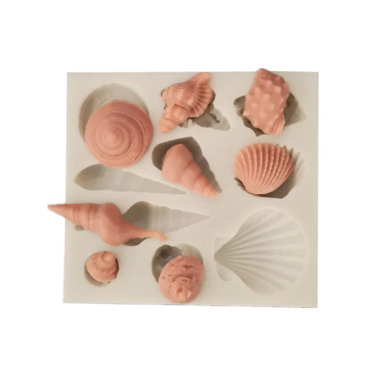 Разные формы для мыла в виде раковин формочки торта шоколада кухни выпечки | Дом и