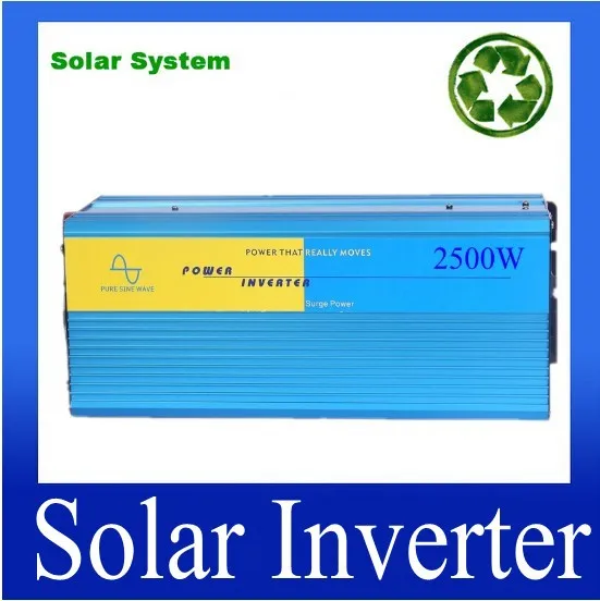 DC 12V to AC 230V pure sine wave power off grid inverter 2500 watt with 5000 watt peak convertersdge DC 12V to AC 230V pure sine wave power off grid inverter 2500 watt with 5000 watt peak convertersdge