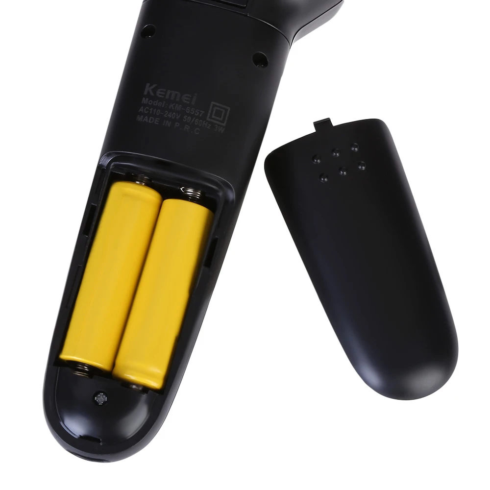 Профессиональная электробритва KEMEI с низким уровнем шума триммер для бороды