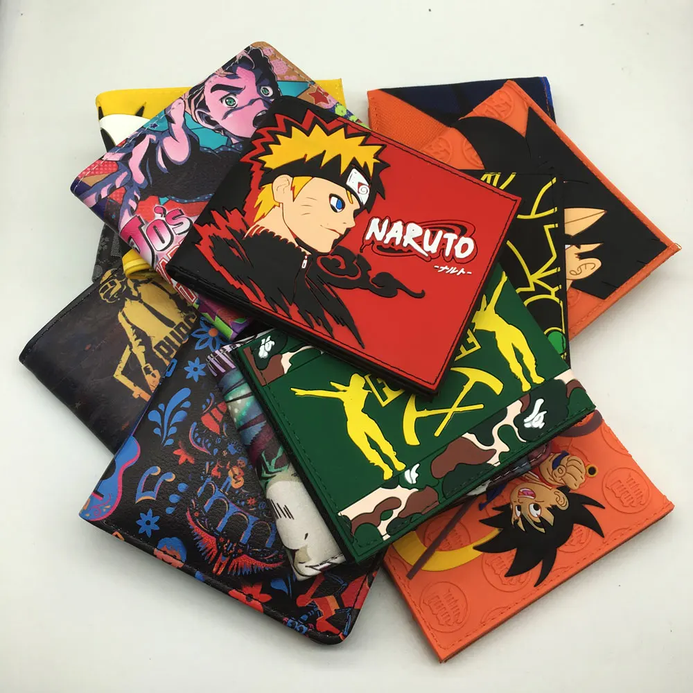 Аниме Бумажник Наруто мультфильм Многофункциональный плюш/кошельки из