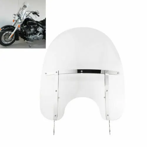 Ветровое стекло для мотоцикла Harley Heritage Softail Classic FLSTC Fatboy 00 17|Козырьки от ветра и