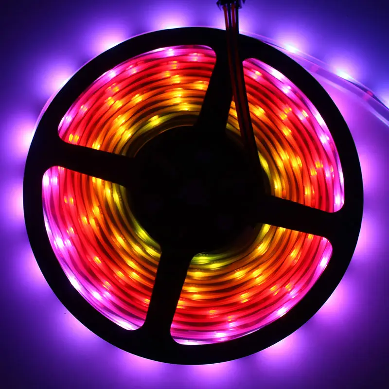 Светодиодная лента SK9822 Smart led pixel strip данные и часы отдельно IP30/IP65/IP67 DC5V 30/60