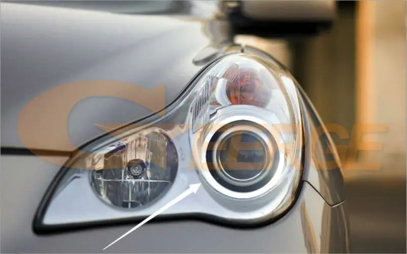 Для INFINITI EX EX25 EX35 EX37 2008 2009 2010 2011 2012 2013 отличные ультра яркие CCFL ангельские глазки