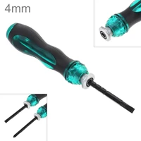 4 inch telescopic ratchet screwdriver repair household hand tool dual end screw driver slotted cross magnetic screwdriver