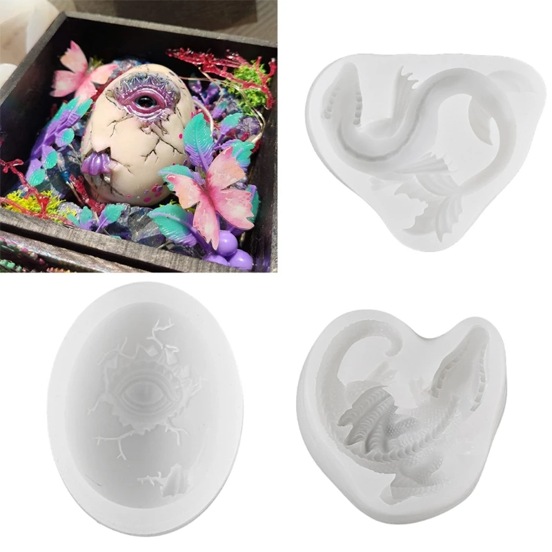 Дракон эпоксидная смола форма Бетон цемент Полимерная глина силиконовая сделай