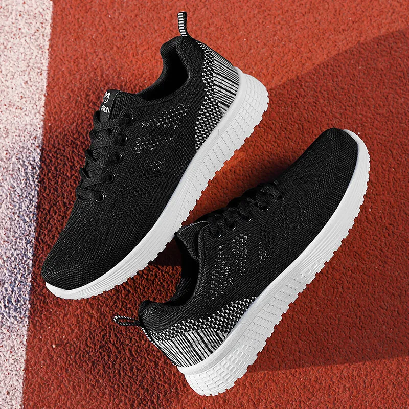 

Spring Summer Woman Running Sneakers Mesh Casual Shoes Breathable Women Casual Sneakers Shoes Flat Trainers Zapatillas Mujersrf