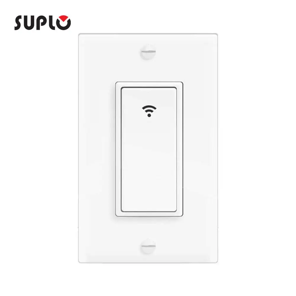 SUPLO Smart WIFI Light Switch Mobile APP Remote Control No Hub Remote Control Timer Works with Amazon Alexa Google Home IFTTT от AliExpress WW
