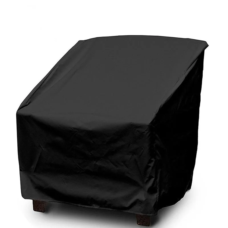 

Waterproof Patio Chair Cover Furniture Rainproof Dustproof Cover Outdoor Lounge Chair Table Slipcover Protective Home Garden