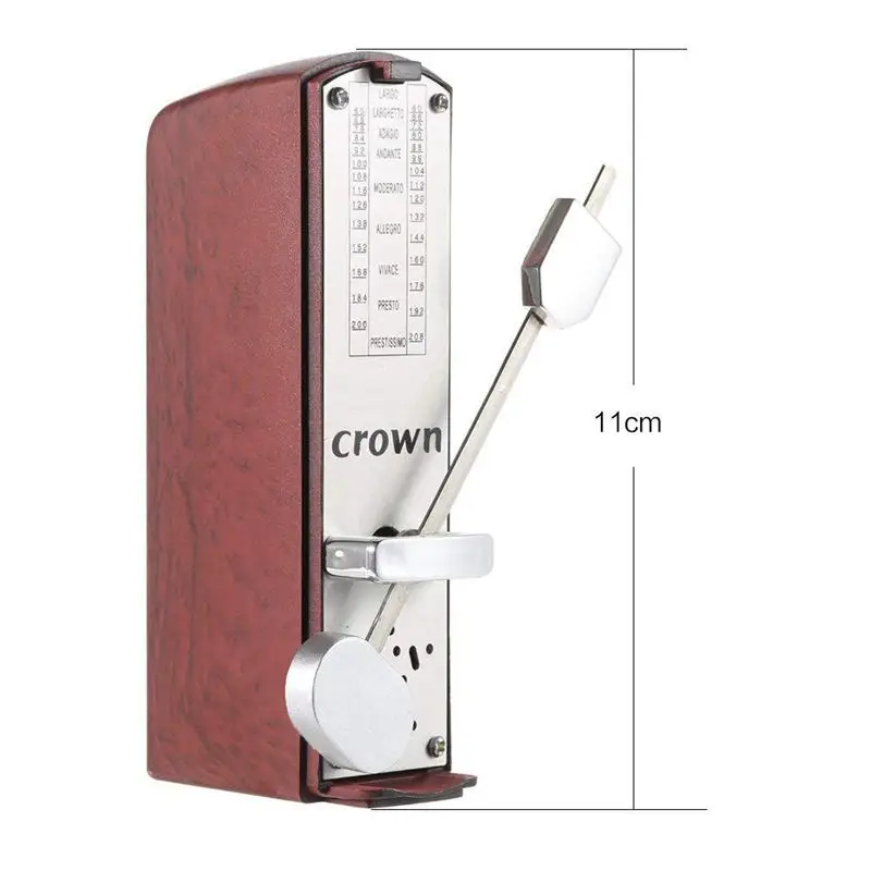 Портативный мини механический метроном Универсальный 11 см высота для фортепиано