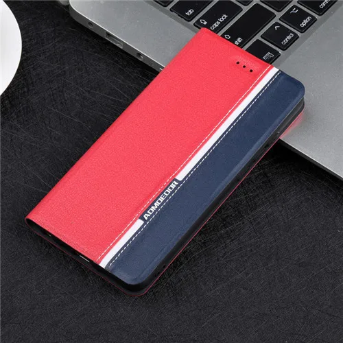 red 1009 Huawei honor 8x 8c 8a чехол кожаный чехол с откидной крышкой для huawei honor 6a 6c 7a 7c 8 9i 9x10 10i 20 pro 20i 9 lite чехол с подставкой - Цвет: red 1009