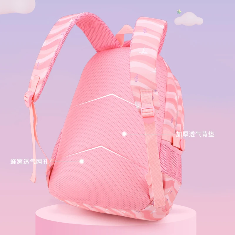 School Supplies CHILD Girls Orthopedic Backpacks Primary School Backpack All for school Waterproof Large Capacity TRAVEL Daypack