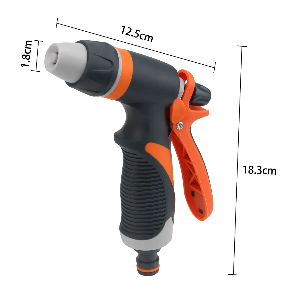 

High Pressure Hose Sprinkler Nozzle Car Washing Gun Multifunction Handheld Garden Tools Spray Lawn Watering Adjustable