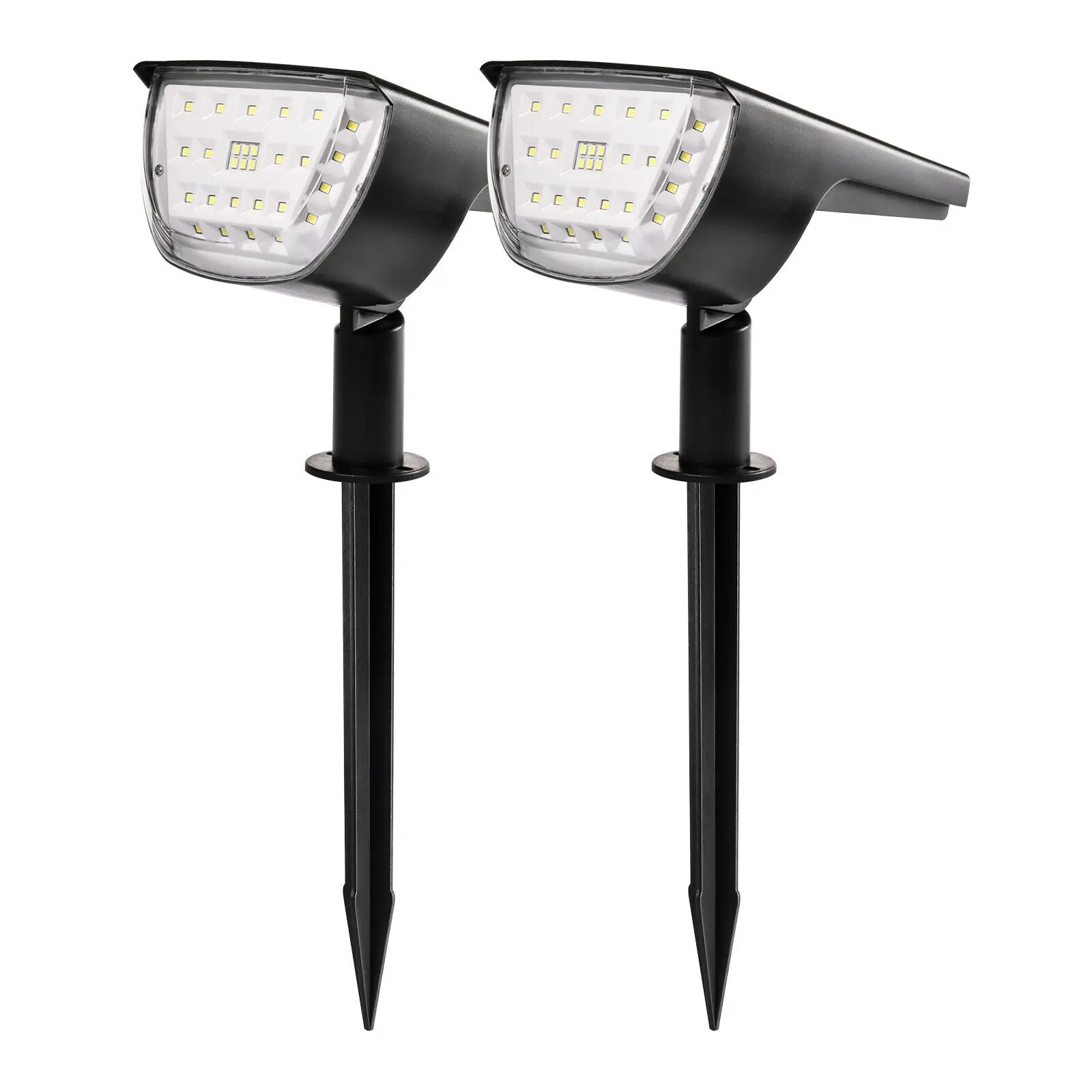

2Pcs IP65 32 LED Solar Spotlight Landscape Lights Outdoor Garden Pathway Lamp 3 Modes Wateproof